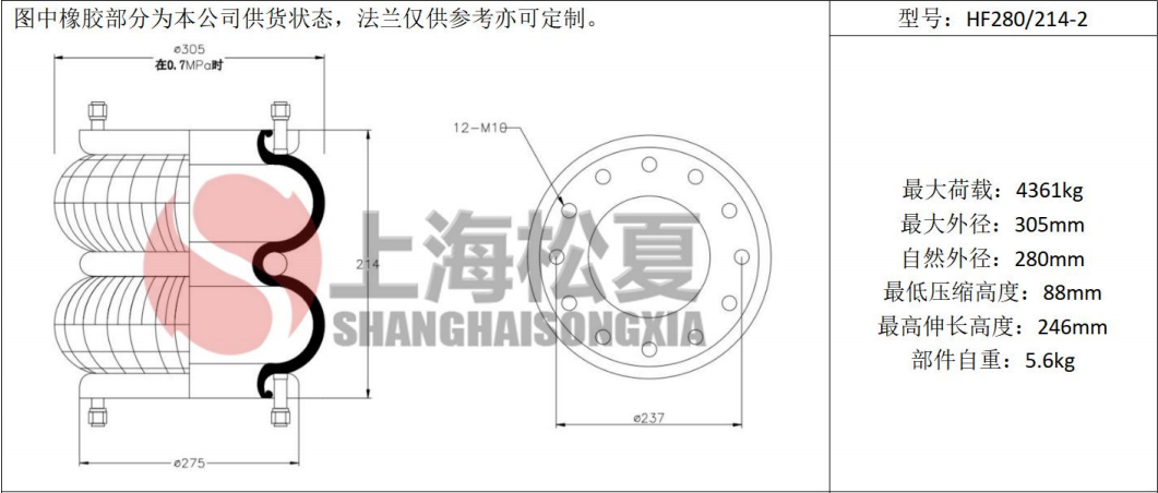拖車用<a href='http://m.mayor-forum.cn/' target='_blank'><u>空氣彈簧</u></a>